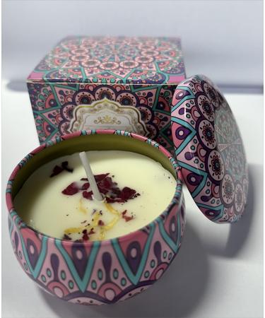 Scented Soy Candles for Home 2.5oz Masculine Valentine Gift