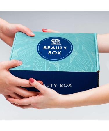 Yellow Sea Sponge Beauty Box | Gentle Exfoliation Bath Sponges for Men & Women | 2 Reusable Sponges with Mesh Bag | Natural Shower Gift Set - Buy Online on GoSupps.com