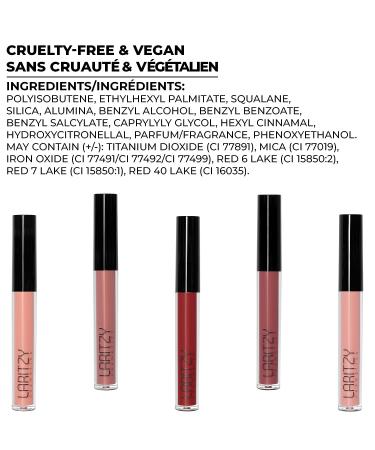 LARITZY Long Lasting Liquid Lipstick - Water-Resistant Matte Formula - 3.1g (Power) - Buy Online on GoSupps.com