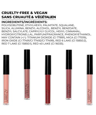 LARITZY Long Lasting Liquid Lipstick - Water-Resistant Matte Tidal - 3.1g (0.1oz) | International Shipping Available - Buy Online on GoSupps.com