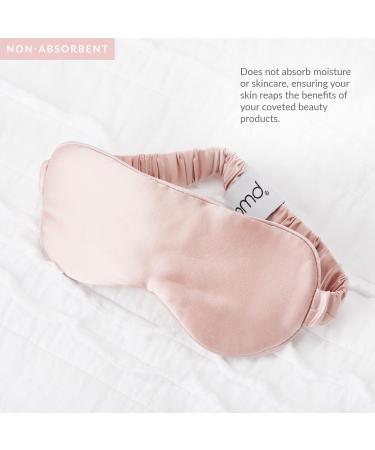 PMD Silversilk Sleep Mask in Rose - Luxurious Eye Mask for Restful Sleep | International Shipping Available - Buy Online on GoSupps.com