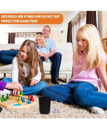 IMIKEYA 4Pcs Professional Plastic Dice Cups for Liars Dice - Game Supplies for Board Games & Bar KTV - Buy Online on GoSupps.com