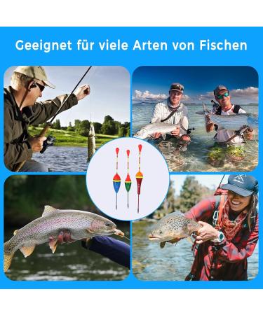 Zevmi 10-Piece Fishing Pose Set | Premium Accessories for Trout and Fried Fish Angling | International Shipping Available - Buy Online on GoSupps.com