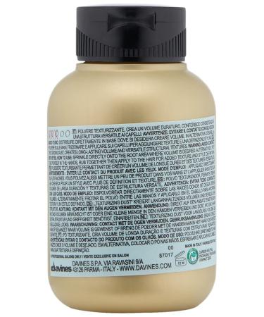 Davines Texturizing Dust 8g - Lightweight Hair Volumizer for Effortless Texture - Buy Online on GoSupps.com