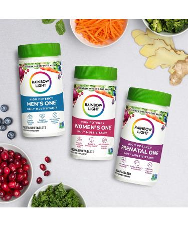 Rainbow Light Prenatal Daily Duo - Prenatal Multivitamin & DHA Softgels, 30 Tablets + 30 Softgels, 2-Pack - Buy Online on GoSupps.com