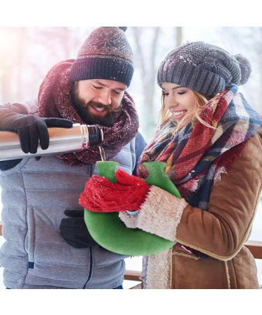 Bringluck2u Neck Heat Bottle - 1L Natural Rubber with Removable Fleece Cover for Cozy Nights & Pain Relief - Ideal for Adults & Children - Green - Buy Online on GoSupps.com