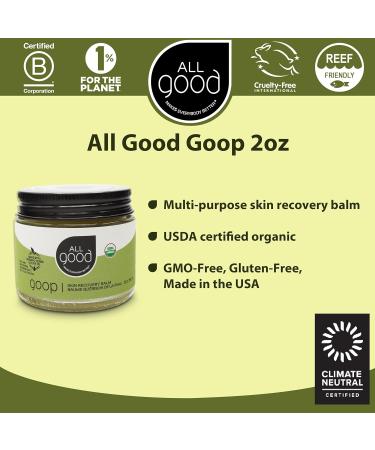 All Good Goop Calendula Ointment â€“ Chafing Cream & Dry Skin Salve (2 oz) | Chapped Lips Relief - Buy Online on GoSupps.com
