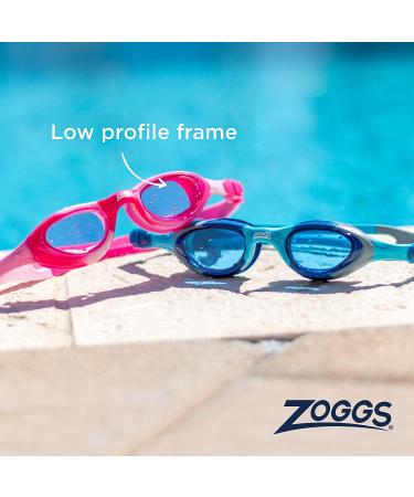 Zoggs Kids Super Seal Junior Swimming Goggles | Ages 6-14 | Blue/Camo/Tint - Safe & Comfortable Swimming Gear - Buy Online on GoSupps.com
