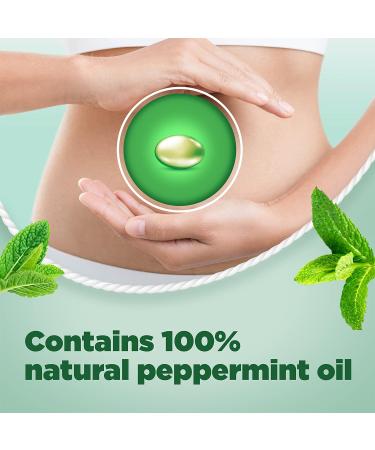 Buscomint Peppermint Oil Soft Gel Capsules 0.2ml - 24 Count - IBS Multi Symptom Treatment - Natural Ingredients - Preservative Free - Buy Online on GoSupps.com