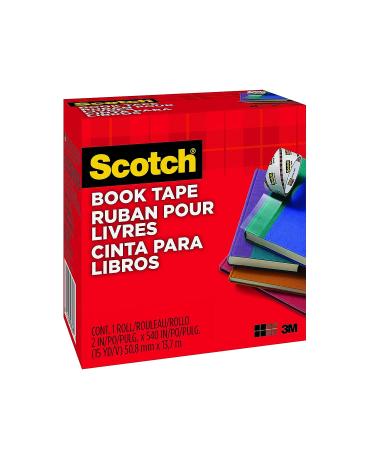 Scotch Book Tape  2 in x 540 in  Excellent for Repairing  Reinforcing Protecting  and Covering (845) - Buy Online on GoSupps.com