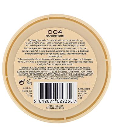 Rimmel London Stay Matte Powder 004 Sandstorm - Lightweight Mattifying 0.49 oz - Buy Online on GoSupps.com