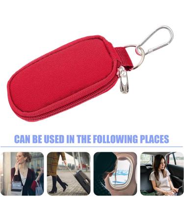 Buy Healifty Essential Oil Storage Bag | Red Oxford Cosmetic Case for Travel & Bottles - Buy Online on GoSupps.com