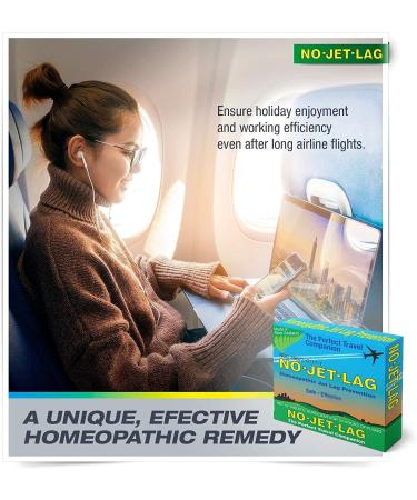 Best No Jet Lag Homeopathic Remedy - 32 Chewable Tablets | Plant-Based Travel Essential - Buy Online on GoSupps.com