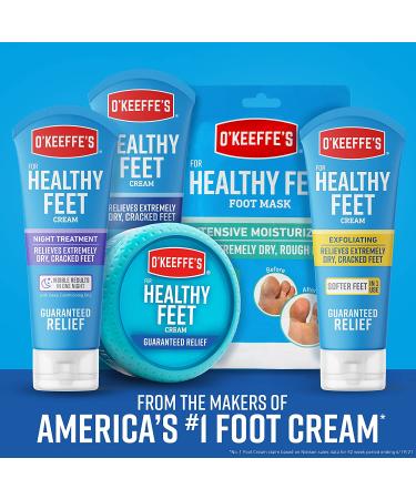 O'Keeffe's Healthy Feet Intensive Moisturizing Foot Mask Socks - 2 Pair Pack - Buy Online on GoSupps.com