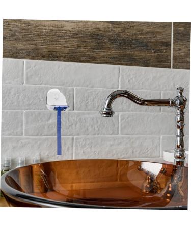 BeatifuFu 2-Piece Manual Razor Keeper Suction Cup Rack - Bathroom Organizer for Shavers - Buy Online on GoSupps.com