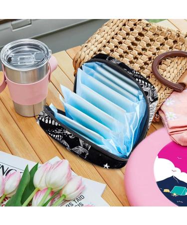 Dead Skeleton King Alcohol Moon Storage Bag for Women & Teens - Portable Period Pocket & Menstrual Cup Holder - Buy Online on GoSupps.com