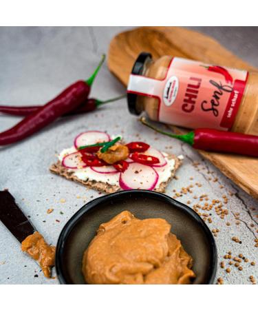 Buy Chili Mustard 200ml Glass | Gourmet Spicy Condiment for International Shipping - Buy Online on GoSupps.com