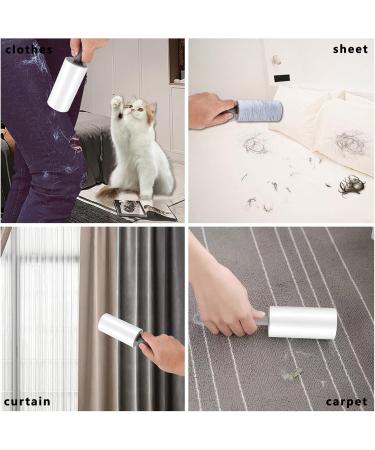 OMTOFO 18 Rolls Lint Rollers - Extra Sticky for Pet Hair & Clothing | 1080 Sheets Dust Protection Sleeves Included - Buy Online on GoSupps.com