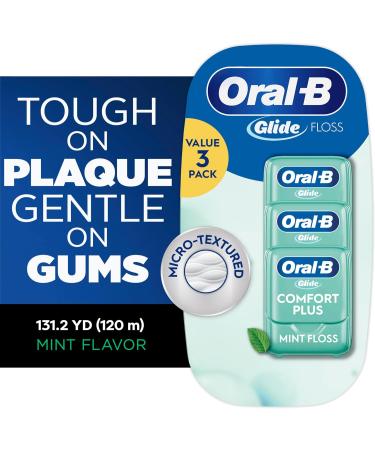 Oral-B Glide Pro-Health Comfort Plus Dental Floss - Mint (NEW Version) - Buy Online on GoSupps.com