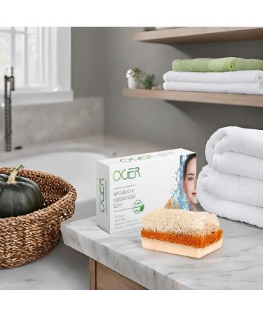  OG-ER Oger Natural Pumpkin Fibre Soap 110g - Propolis Extract & Milk 1pc - Buy Online on GoSupps.com