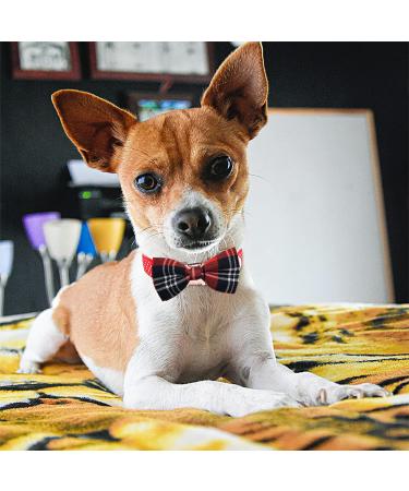 JpGdn Small Dogs Collar Attachment Bows Ties for Puppies Cats Birthday Party Adjustable Bowties Sliding Bows Neckties Grooming Accessories Costumes Wedding 20pcs for large size - Buy Online on GoSupps.com