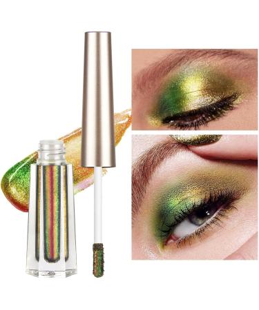 Liquid Glitter Eyeshadow - Chameleon Multichrome Makeup - MultiChrome Eyeshadow Glitter Liquid Eye Shadow for Women Girls Shakven 101 - Buy Online on GoSupps.com
