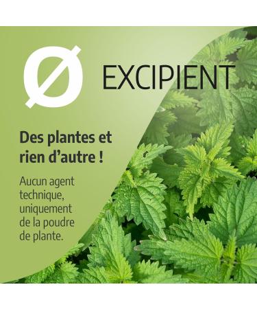 Organic Nettle Leaf 230 mg - 200 Capsules - Ecocert Certified - Orgaliane - Buy Online on GoSupps.com