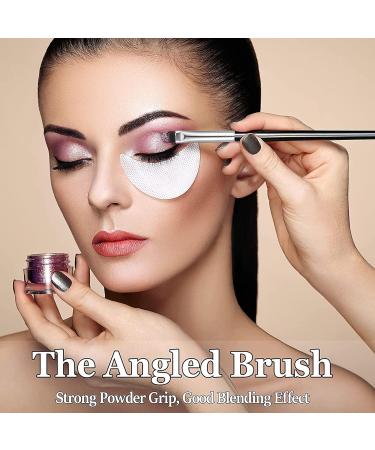 2-Piece Eyebrow Brush Set - Angled Duo Brush and Spoolie for Eyebrow and Eyelash Tinting - Buy Online on GoSupps.com