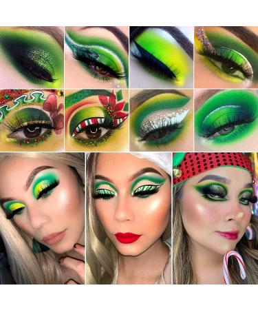 MAEPEOR Olive Green Eyeshadow Palette - 9 Stunning Colors for Longlasting, Waterproof Shimmer - Perfect for Girls and Women - Buy Online on GoSupps.com