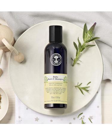 Neal's Yard Remedies Baby Bath & Shampoo - Lavender & Chamomile Vegan Body Wash | Calming & Gentle 200ml - Buy Online on GoSupps.com