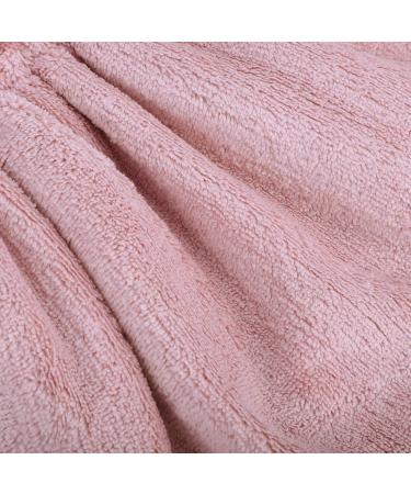 Fast-Drying Pink Polyester Hair Towel Cap - Super Absorbent Shower Hood for Quick Drying - Buy Online on GoSupps.com