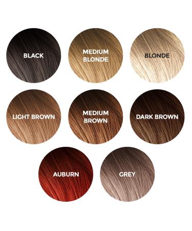 Hair Powder for Thinning Hair - Instant Root Concealer | Light Brown 60g - Wind & Sweat Resistant Hides Scalp Shine in 30 Seconds - Buy Online on GoSupps.com