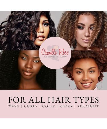 Camille Rose Black Castor Oil & Chebe Edge Control Gel - Strengthening & Smoothing Hair Gel for Shine - 2 oz | International Shipping - Buy Online on GoSupps.com