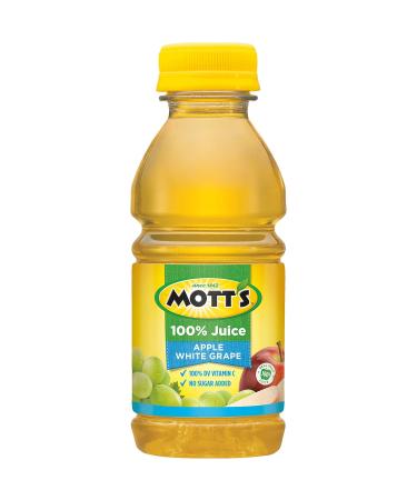 Mott's 100% Apple White Grape Juice 8 Fl Oz (Pack of 6) - Buy Online on GoSupps.com