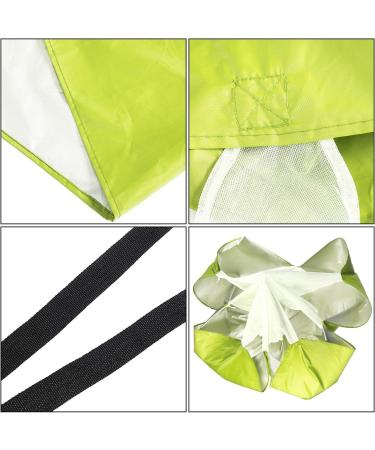 56 Speed Chute for Running Speed Training | Resistance Parachute for Football & Soccer | Includes Carry Bag | Kids, Youth, and Adults | Light Green - Buy Online on GoSupps.com