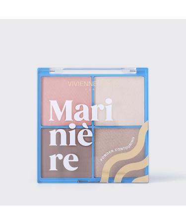 Vivienne Sab - Powder Face Contour Palette - MARINI RE 01 - Buy Online on GoSupps.com
