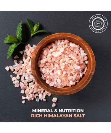 Pride Of India - Dark Himalayan Pink Salt Crystals w/ 84+ Natural Minerals Coarse 4-5mm - 1 Pound (16 oz) Dual Sifter Jar - Use in Cooking and in Grinders - Superb Value - Authentic Strong Flavor - Buy Online on GoSupps.com