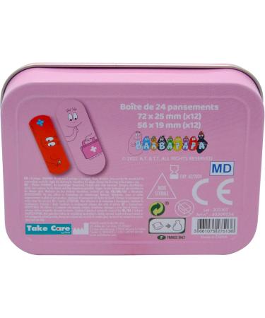 Barbababas Children's Plaster Set - 6 Pieces in Metal Box - Stylish & Portable Plaster Storage for Kids - Ideal for Backpacks & Handbags - Buy Online on GoSupps.com