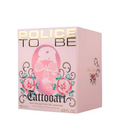 POLICE To Be Tattooart For Woman - Fragrance For Women - Floral Fruity Gourmand Scent - Creamy Sandalwood And A Powdery-Sweet Marshmallow Accord - Eye-Catching Skull Bottle - 2.5 Oz EDP Spray 2.5 Fl Oz (Pack of 1) - Buy Online on GoSupps.com