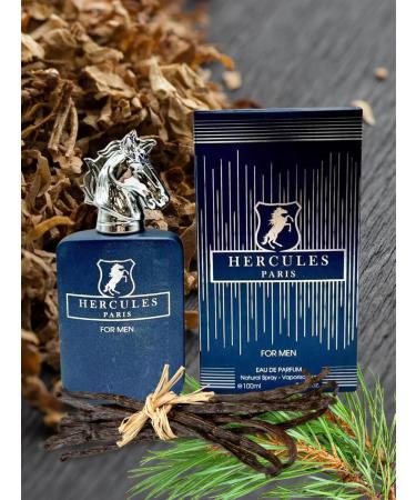 HERCULES PARIS EAU DE PARFUM 3.4 FL. Oz Aromatic Spicy fragrance for Men. - Buy Online on GoSupps.com