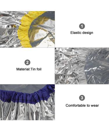 Homoyoyo Lot de 3 Bonnets Chauffants en Aluminium 30 CM pour Capillaire lastiques lectricit Bonnets Revitalisants pour Coloration et Soins en Salon de Coiffure Couleur Al atoire - Buy Online on GoSupps.com