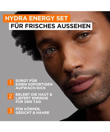 L'Or al Men Expert Gift Set - Energy Box with Washing Gel Face Cream & XL Shower Gel | Hydration & Refreshing Care for Men - Buy Online on GoSupps.com
