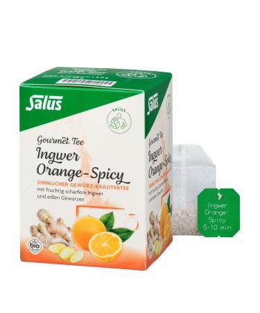 Salus Salus Orange-Spicy Ingewer Organic Herb Tea 30g