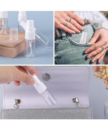 Buy Sibba 5Pcs 10ML Mini Travel Spray Bottles - Refillable Fine Mist Atomiser for Essential Oils Cosmetics and Perfumes - International Shipping Available - Buy Online on GoSupps.com