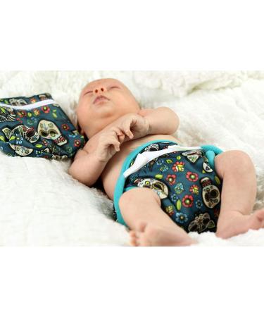 Buy Petit Lulu Newborn Overpants for Cloth Diapers (2-6 kg) - Velcro Floral Design | International Shipping Available - Buy Online on GoSupps.com