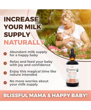 Lactation Supplement: MILK APLENTY - Boost Your Milk Supply Naturally! Certified Organic Breastfeeding Supplement to Increase Breast Milk Supply. Fenugreek Free All Natural Non-GMO Vegan. Made in Canada (59ml / 2oz) 59 ml (Pack of 1) - Buy Online on GoSupps.com