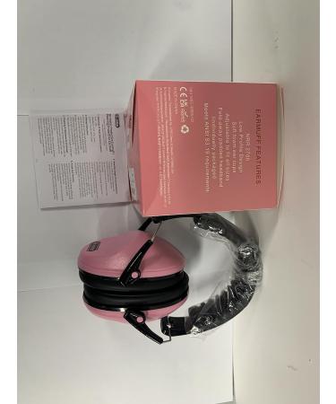 Dr.meter Kids Ear Defenders SNR 27dB Earmuffs - Pink, Noise Blocking, Adjustable Headband for Sleeping and Studying - Buy Online on GoSupps.com