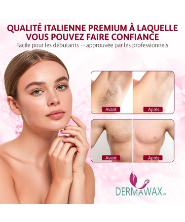 Dermawax Cire Ti de Cerise 400 g Cire d pilation Synth tique Liposoluble avec Bandes Texture Cr meuse Professionnelle pour Jambes Bras Dos & Torse Made in Italy - Buy Online on GoSupps.com