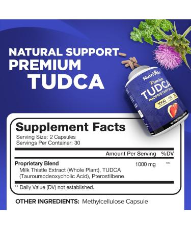 Nutrivein Premium TUDCA Supplement &, Quercetin with Vitamin C and Zinc Bundle: High-Absorption Zinc Quercetin & TUDCA+ for Whole-Body Wellness & Detox - Buy Online on GoSupps.com