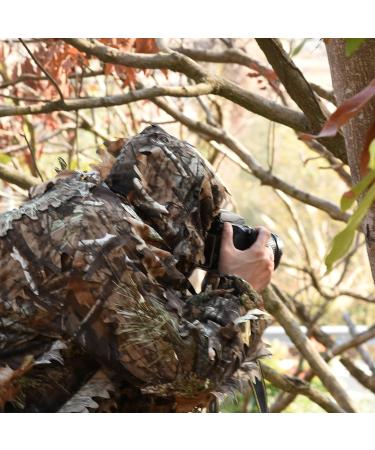 Loogu 3D Camouflage Mask for Hunting | Lightweight Breathable Full Face Headwear for Men & Women - Universal Size - Buy Online on GoSupps.com